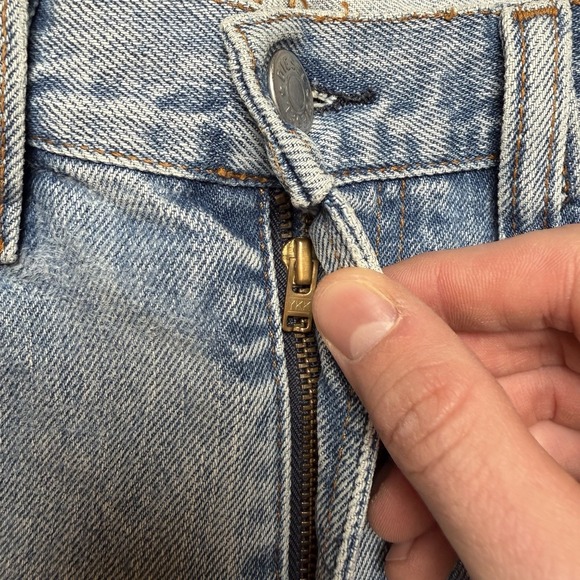 Diesel Luster Jeans Men 31x29 Blue Slim Fit Denim Light Wash Made in Italy Y2K - Picture 8 of 16